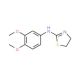 (4,5-Dihydro-thiazol-2-yl)-(3,4-dimethoxy-phenyl)-amine - chemical structure image