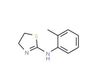 (4,5-Dihydro-thiazol-2-yl)-o-tolyl-amine (CAS 35160-10-2) - chemical structure image