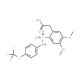[4,5-Dimethoxy-2-(4-trifluoromethylsulfanyl-phenylsulfamoyl)-phenyl]acetic acid - chemical structure image