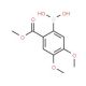 4,5-Dimethoxy-2-(methoxycarbonyl)phenylboronic acid (CAS 1072952-49-8) - chemical structure image