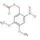 4,5-Dimethoxy-2-nitrobenzyl chloroformate (CAS 42855-00-5) - chemical structure image