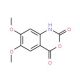 4,5-Dimethoxy-isatoic anhydride (CAS 20197-92-6) - chemical structure image