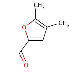 4,5-Dimethyl-2-furaldehyde (CAS 52480-43-0) - chemical structure image