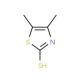 4,5-Dimethyl-thiazole-2-thiol (CAS 5351-51-9) - chemical structure image
