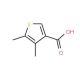 4,5-Dimethylthiophene-3-carboxylic acid (CAS 19156-52-6) - chemical structure image