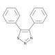 4,5-diphenyl-1,2,3-Thiadiazole (CAS 5393-99-7) - chemical structure image