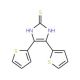4,5-dithien-2-yl-1,3-dihydro-2H-imidazole-2-thione - chemical structure image