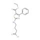 4-{[5-(ethoxycarbonyl)-4-phenyl-1,3-thiazol-2-yl]amino}butanoic acid - chemical structure image