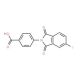 4-(5-Fluoro-1,3-dioxo-1,3-dihydro-isoindol-2-yl)-benzoic acid - chemical structure image