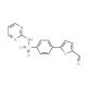 4-(5-Formyl-furan-2-yl)-N-pyrimidin-2-yl-benzenesulfonamide - chemical structure image