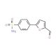 4-(5-Formylfur-2-yl)benzene-1-sulphonamide (CAS 21821-40-9) - chemical structure image
