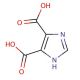4,5-Imidazoledicarboxylic acid (CAS 570-22-9) - chemical structure image