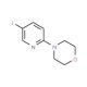 4-(5-Iodo-2-pyridinyl)morpholine (CAS 470463-42-4) - chemical structure image