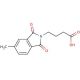 4-(5-methyl-1,3-dioxo-1,3-dihydro-2H-isoindol-2-yl)butanoic acid - chemical structure image