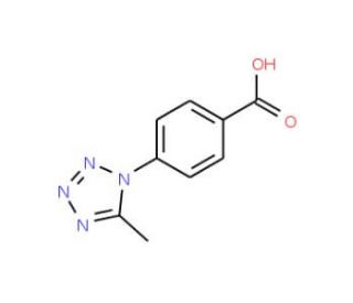 4-(5-Methyl-tetrazol-1-yl)-benzoic acid - chemical structure image