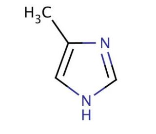 4(5)-Methylimidazole (CAS 822-36-6) - chemical structure image