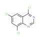 4,6,8-trichloroquinazoline (CAS 19815-21-5) - chemical structure image