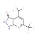 4,6-Bis(trifluoromethyl)-1H-pyrazolo[3,4-b]pyridin-3-ol - chemical structure image