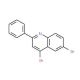 4,6-Dibromo-2-phenylquinoline (CAS 860198-56-7) - chemical structure image