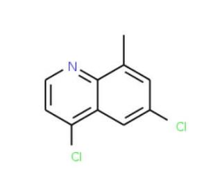 4,6-Dichloro-8-methylquinoline (CAS 948292-34-0) - chemical structure image