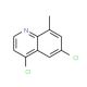 4,6-Dichloro-8-methylquinoline (CAS 948292-34-0) - chemical structure image
