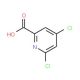 4,6-Dichloropicolinic acid (CAS 88912-25-8) - chemical structure image