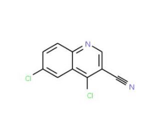4,6-dichloroquinoline-3-carbonitrile - chemical structure image
