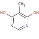 4,6-Dihydroxy-5-methylpyrimidine (CAS 63447-38-1) - chemical structure image