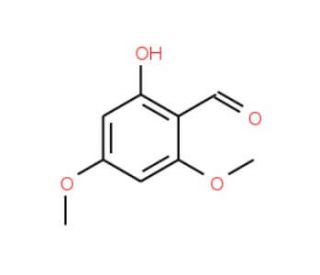 4,6-Dimethoxysalicylaldehyde (CAS 708-76-9) - chemical structure image