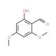 4,6-Dimethoxysalicylaldehyde (CAS 708-76-9) - chemical structure image
