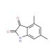 4,6-Dimethyl-1H-indole-2,3-dione (CAS 49820-06-6) - chemical structure image