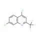 4,7-Dichloro-2-(trifluoromethyl)quinoline (CAS 702640-95-7) - chemical structure image