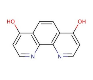 4,7-Dihydroxy-1,10-phenanthroline (CAS 3922-40-5) - chemical structure image