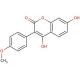 4,7-dihydroxy-3-(4-methoxyphenyl)-2H-chromen-2-one - chemical structure image