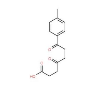 4,7-Dioxo-7-p-tolyl-heptanoic acid - chemical structure image