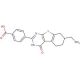4-(7-ethyl-4-oxo-3,4,5,6,7,8-hexahydro[1]benzothieno[2,3-d]pyrimidin-2-yl)benzoic acid - chemical structure image