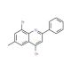 4,8-Dibromo-6-methyl-2-phenylquinoline (CAS 1189107-04-7) - chemical structure image
