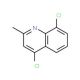 4,8-Dichloro-2-methylquinoline (CAS 75896-69-4) - chemical structure image