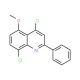 4,8-Dichloro-5-methoxy-2-phenylquinoline (CAS 1189106-76-0) - chemical structure image