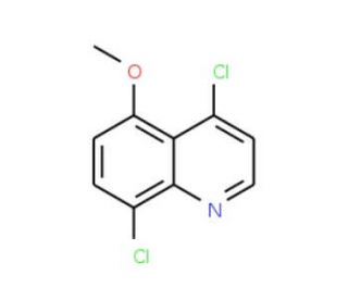 4,8-Dichloro-5-methoxyquinoline (CAS 63010-44-6) - chemical structure image