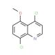 4,8-Dichloro-5-methoxyquinoline (CAS 63010-44-6) - chemical structure image