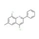 4,8-Dichloro-6-methyl-2-phenylquinoline (CAS 1153165-79-7) - chemical structure image