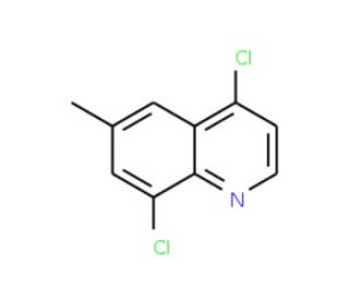 4,8-Dichloro-6-methylquinoline (CAS 948292-39-5) - chemical structure image