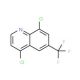 4,8-Dichloro-6-(trifluoromethyl)quinoline - chemical structure image