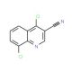 4,8-dichloroquinoline-3-carbonitrile - chemical structure image
