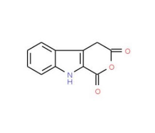 4,9-Dihydropyrano[3,4-b]indole-1,3-dione - chemical structure image