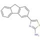 4-(9H-fluoren-3-yl)-1,3-thiazol-2-amine - chemical structure image