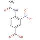 4-Acetamido-3-nitrobenzoic acid (CAS 1539-06-6) - chemical structure image