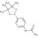4-Acetamidophenylboronic acid pinacol ester (CAS 214360-60-8) - chemical structure image