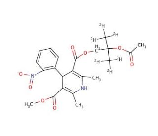 4-Acetoxynisoldipine-d6 - chemical structure image